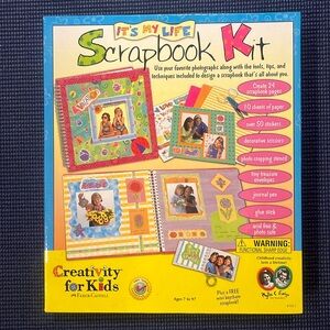 “It’s My Life” scrapbook kit by Creativity for Kids Faber-Castell – Never Opened